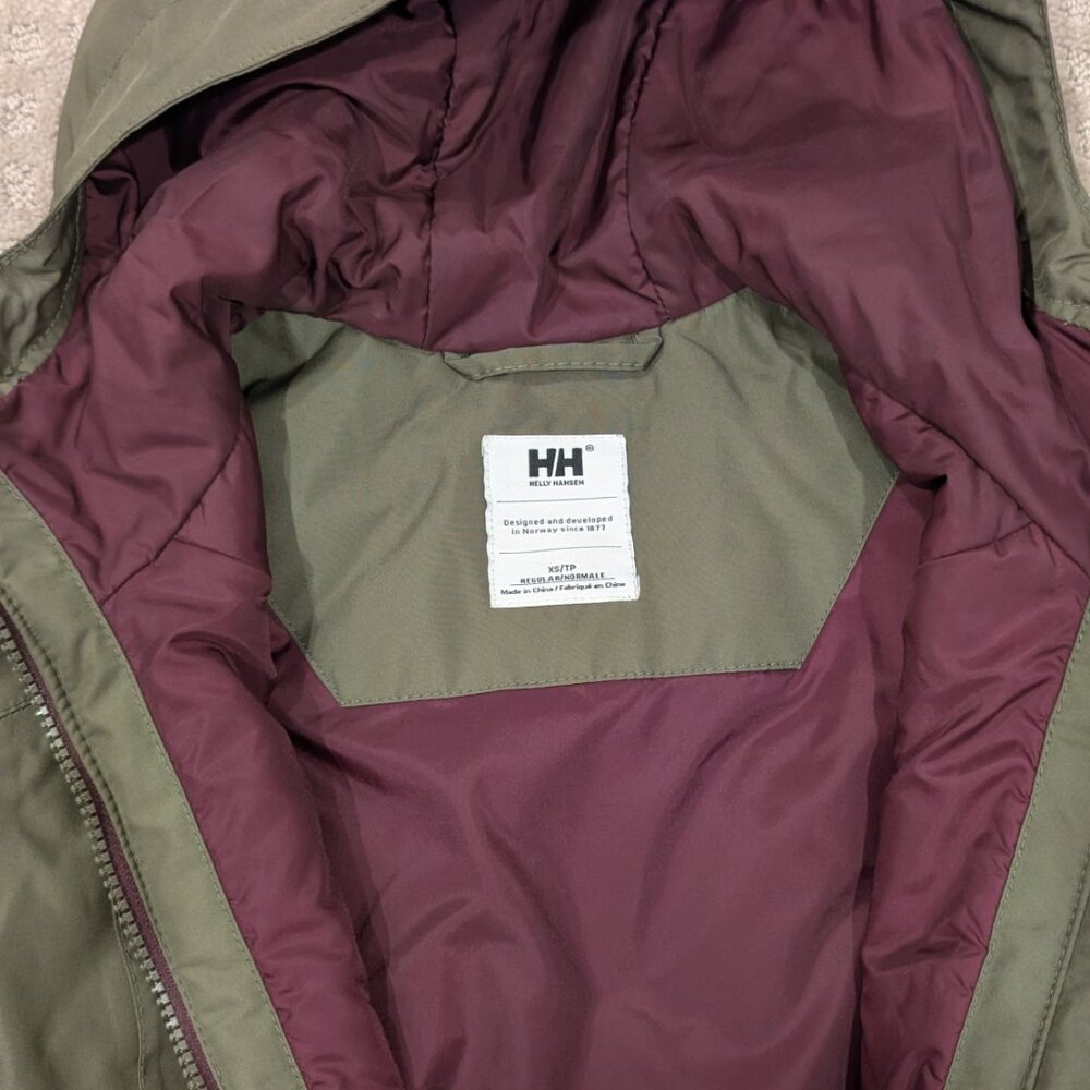Helly Hansen Long Belfast Waterproof Hooded Jacke… - image 8